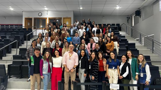 Representantes de Roca Sales acompanham apresentação do Programa Família Gaúcha em Santa Cruz do Sul