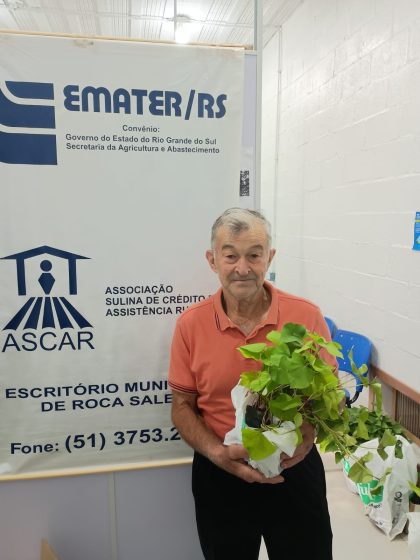 Emater/RS-Ascar recebe pedidos de mudas para fortalecer a segurança alimentar nas propriedades rurais