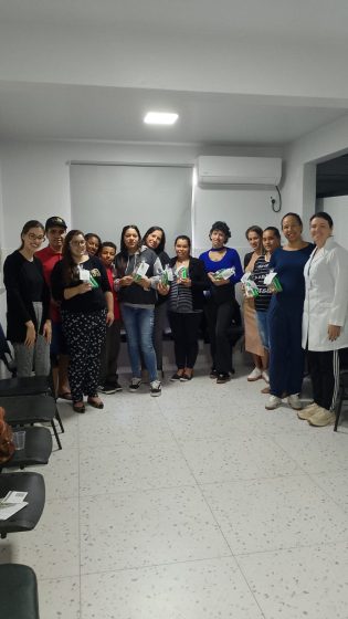 📰 Grupo de Gestantes e Parceiros realiza segundo encontro em Roca Sales